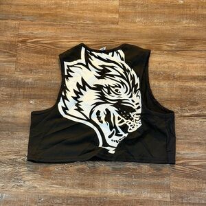 Black Darc Sport Mesh Tank Top